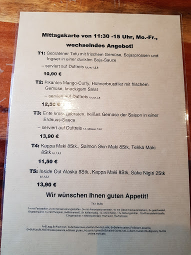 Buddha Bowl - Lübeck menu 4
